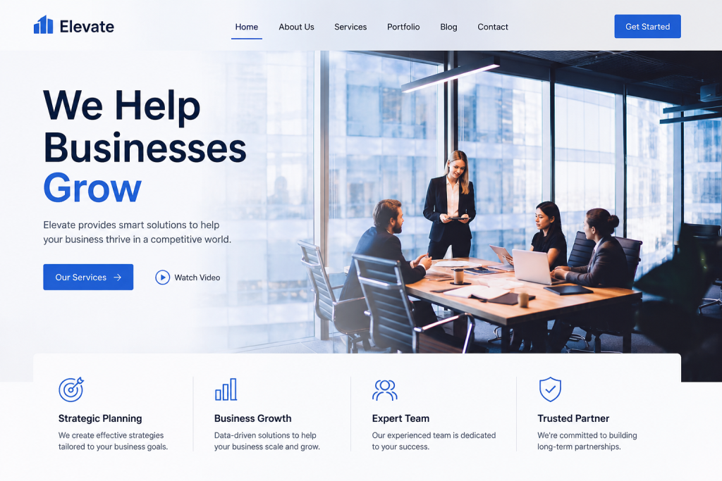 Business Website